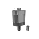 Бак "Таймыр" 50л эллиптический на трубе Ф115 (AISI 201/1.0)